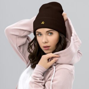 cuffed-beanie-brown-front-6855bbda62c8a.jpg