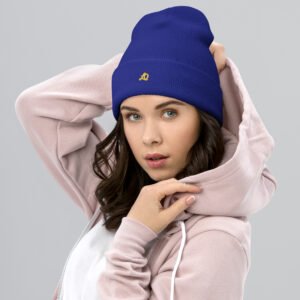 cuffed-beanie-royal-front-6855bcfd062ea.jpg