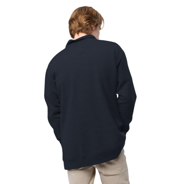 unisex-fleece-pullover-navy-back-6939d0cef02d4.jpg Autentico