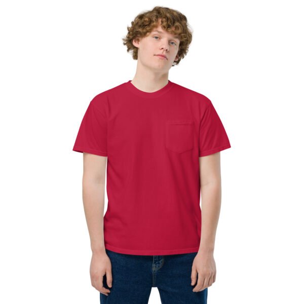 unisex-garment-dyed-pocket-t-shirt-red-front-698b20c3cb795.jpg Silenzio